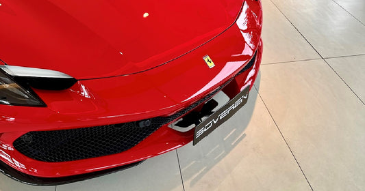 No-Drill License Plate Mounts: A Must-Have for Ferrari Owners.