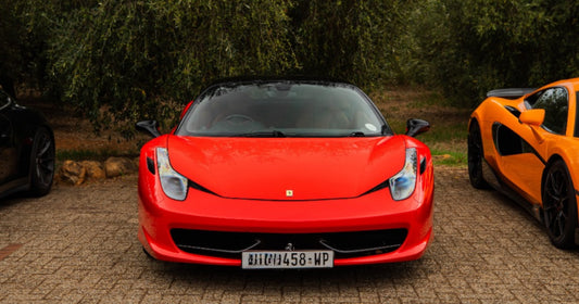Ferrari 458 - No Drill Quick Release Number Plate Bracket