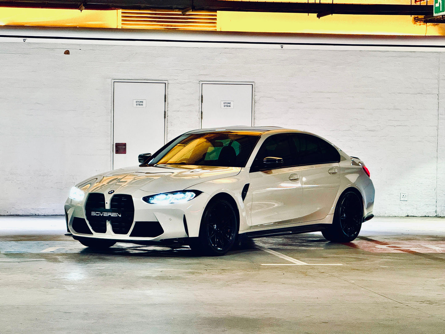 BMW G8X M3/M4 Licence Plate Bracket (Non-Radar)