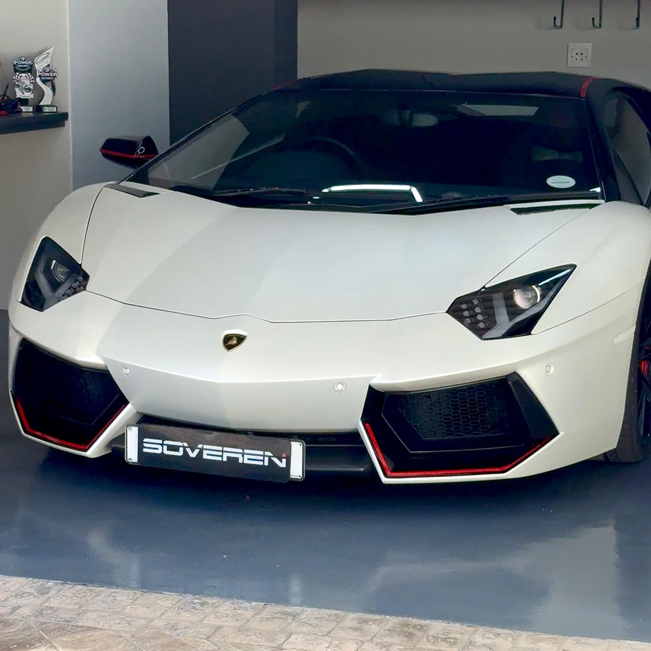 Lamborghini Aventador LP 700-4 Licence Plate Bracket