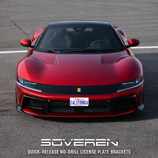 Ferrari 12Cilindri Licence Plate Bracket