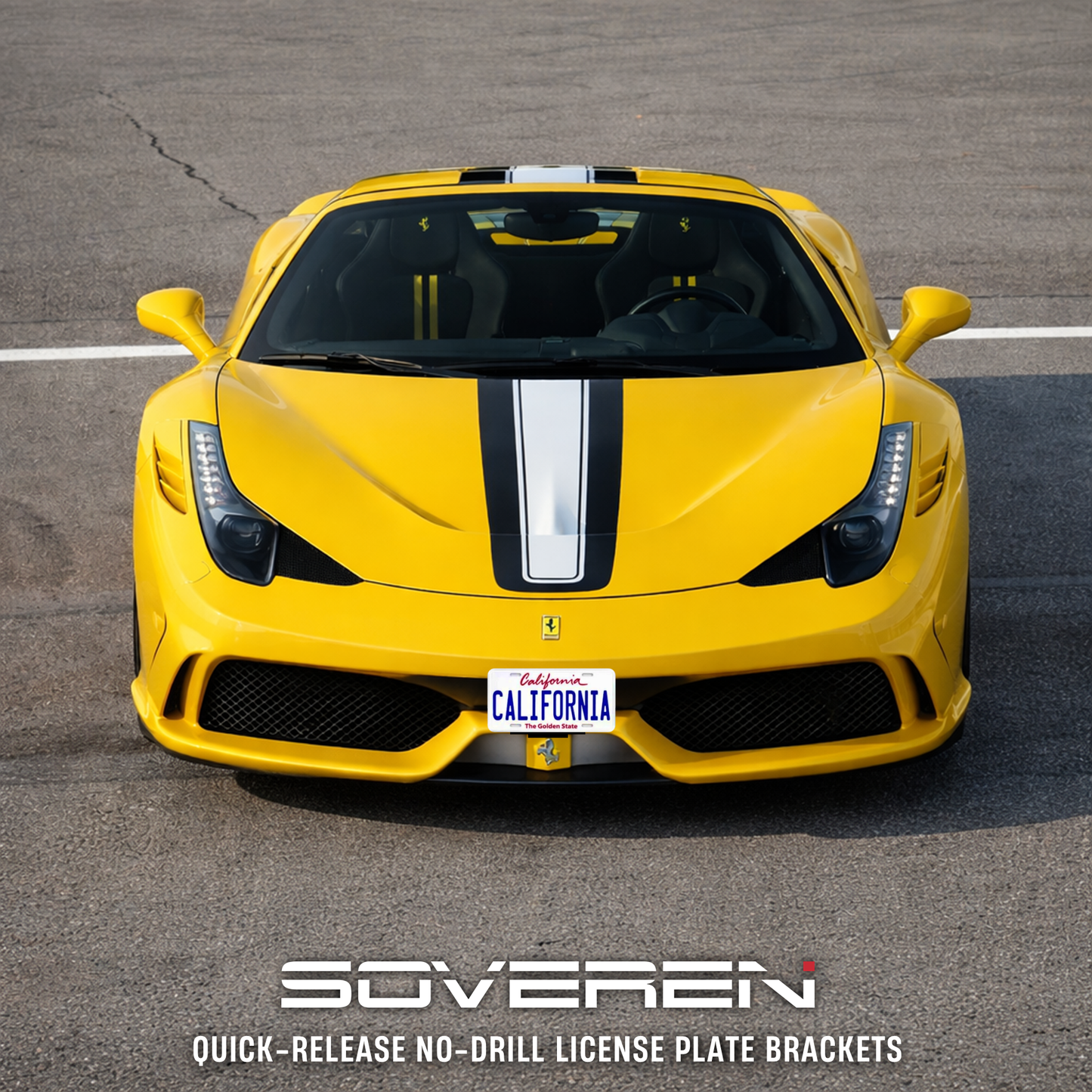 Ferrari 458 Speciale Licence Plate Bracket