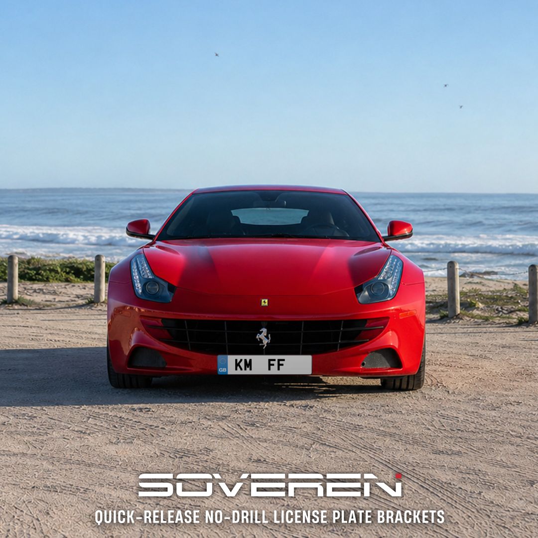 Ferrari FF Quick Release Number Plate Bracket