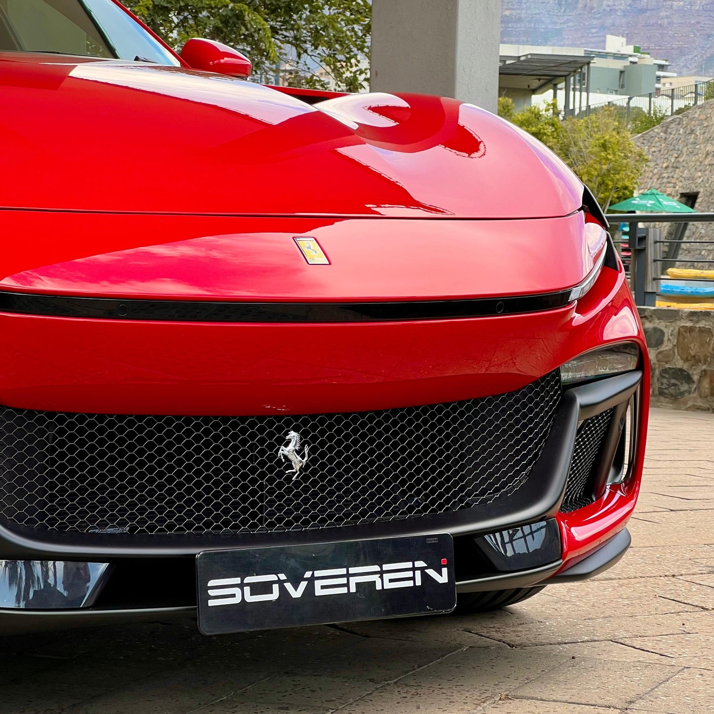 Ferrari Purosangue Licence Plate Bracket