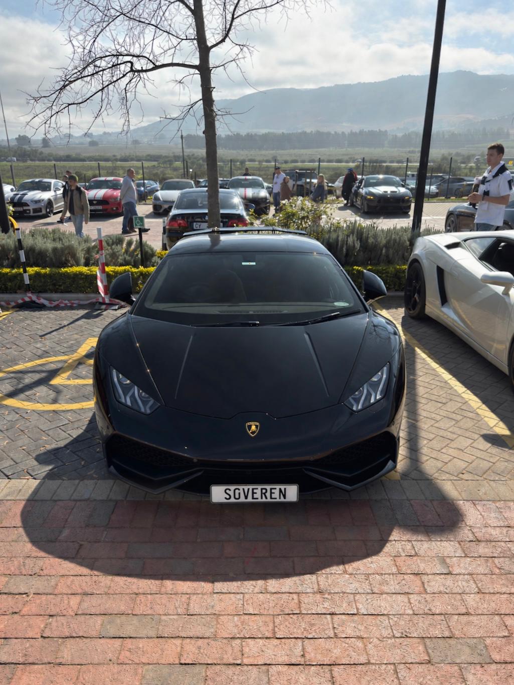 Lamborghini Huracán LP610-4 Quick Release Number Plate Bracket